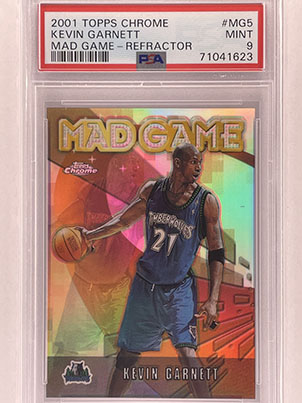 Insert - Mad Game - Topps Chrome - 2001-02 - Refractor - Kevin Garnett.jpg