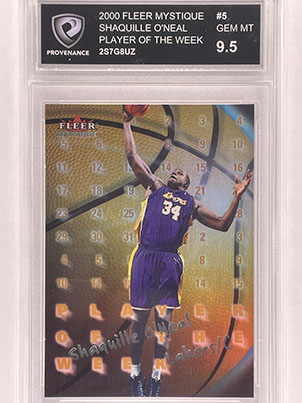 Insert - Player of the Week - Fleer Mystique - 2000-01 - Shaquille O'Neal.jpg