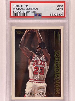 Insert - Show Stoppers - Topps - 1995-96 - Michael Jordan.jpg