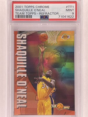 Insert - Team Topps - Topps - 2001-02 - Chrome Refractor - Shaquille O'Neal.jpg