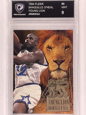 Insert - Young Lion - Fleer - 1994-95 - Shaquille O'Neal.jpg