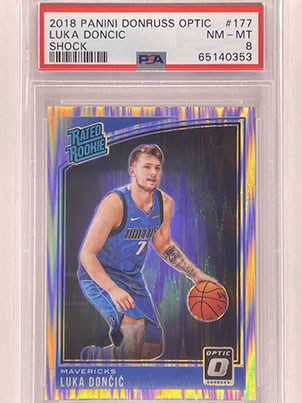 Rookie - Rated Rookie - Donruss - 2018-19 - Optic Shock Prizm - Luka Doncic.jpg