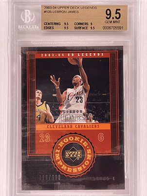 Rookie - Upper Deck Legends - Rookie Impressions - 2003-04 - LeBron James.jpg