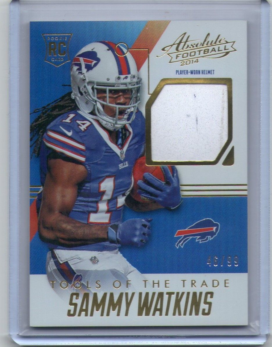 Sammy Watkins, 2014 Panini Absolute, Helmet Patch, 46 of 99.jpg