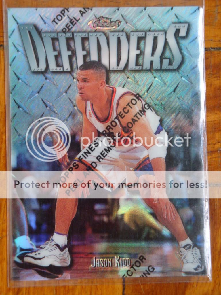 Jason Kidd 2003-04 Topps Chrome Silver REFRACTOR Card#5!Nets G